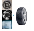 1002587 1002747 Kit janta si anvelopa iarna Opel Insignia Nordman WR 225/55 R17 97H DOT 2018